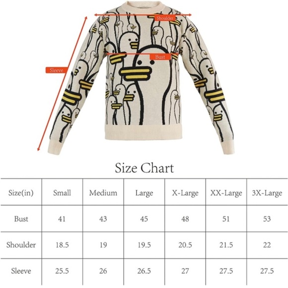 Men Grey Funny Office Dog Sweater... - Picture 4 of 4